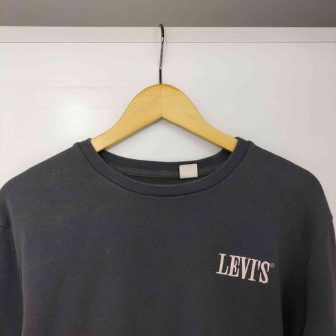 リーバイス Levis ロゴ刺繍 フレンチテリー クルーネック スウェット メンズ JPN:L