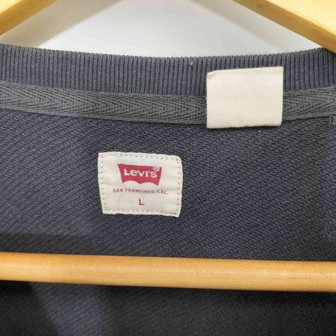 リーバイス Levis ロゴ刺繍 フレンチテリー クルーネック スウェット メンズ JPN:L