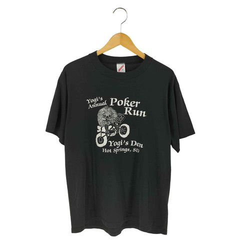 ジャージーズ JERZEES 90S USA製 ポーカーランイベントプリント Tシャツ メンズ L