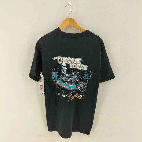 ドラッグレースチームロゴ プリント Tシャツ メンズ