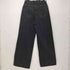 マウジー moussy CROSS WAIST WIDE STRAIGHT デニム パンツ レディース JPN:2