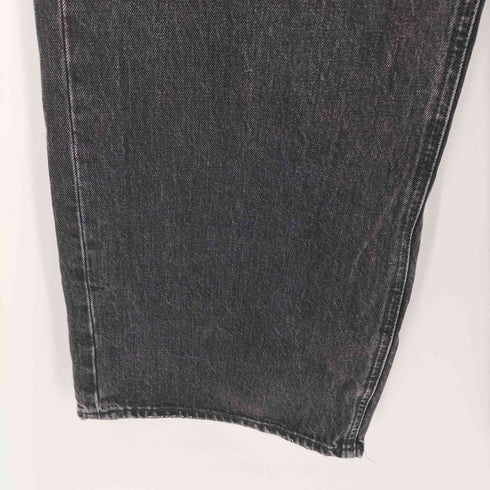 マウジー moussy CROSS WAIST WIDE STRAIGHT デニム パンツ レディース JPN:2