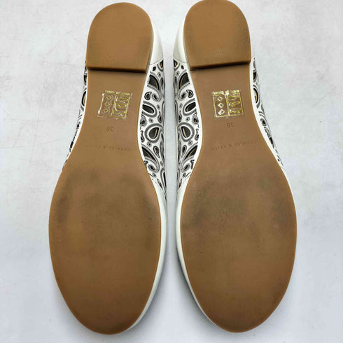 チャールズアンドキース CHARLES&KEITH ペイズリー パンプス レディース 36