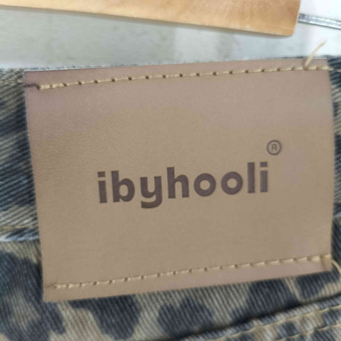 ibyhooli レオパード ワイド デニムパンツ Y2K レディース L