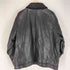 SANTAFE LEATHER 襟ボアレザージャケット 裏地キルティング メンズ JPN:XL