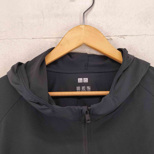 ユニクロ UNIQLO ドライEXUVカットフルジップパーカ UVカット メンズ 3XL
