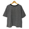 アドラー ADRER エクストラクオリティヘヴィコットンビッグT ボーダーヘビーコットンTシャツ メンズ JPN:M