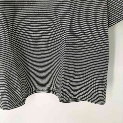 アドラー ADRER エクストラクオリティヘヴィコットンビッグT ボーダーヘビーコットンTシャツ メンズ JPN:M