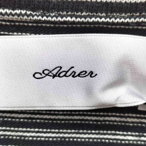 アドラー ADRER エクストラクオリティヘヴィコットンビッグT ボーダーヘビーコットンTシャツ メンズ JPN:M