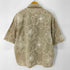 ザラ ZARA コットン総柄ガーゼシャツ メンズ import:M