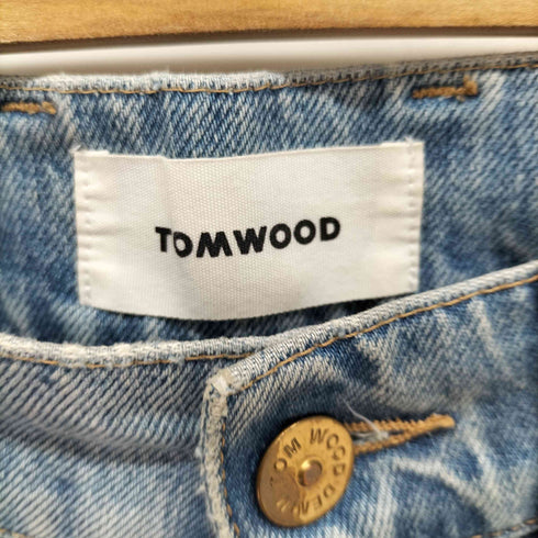 トムウッド TOMWOOD ワイドフレアデニムパンツ メンズ