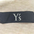 ワイズ Ys ボタン付きニット切替Tシャツ レディース