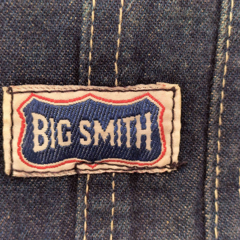 ビッグスミス BIG SMITH USA製 デニムオーバーオール メンズ