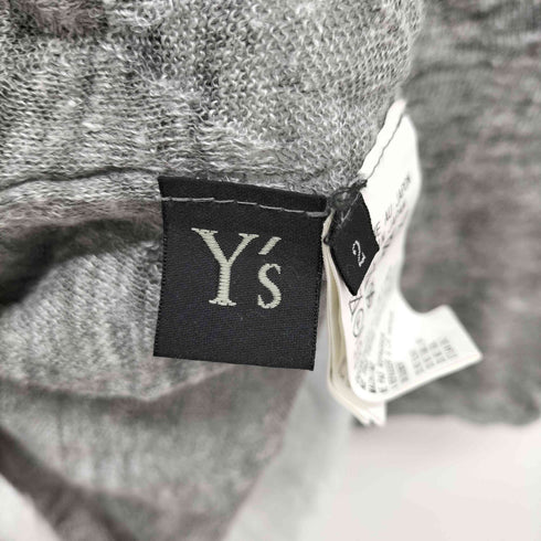 ワイズ Ys リネンバイカラーニット レディース JPN:2