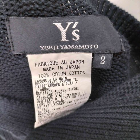 ワイズ Ys ボタンニットベスト メンズ JPN:2
