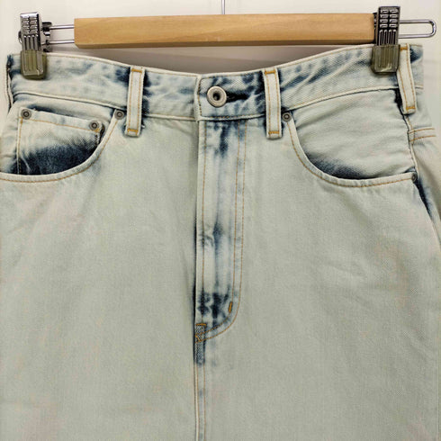 ジョンブル Johnbull アイスウォッシュ デニム スカート レディース M