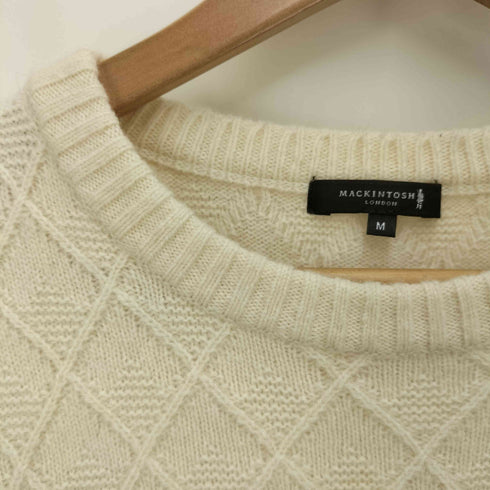 マッキントッシュフィロソフィー MACKINTOSH PHILOSOPHY カシミヤ混 アーガイル ニット メンズ JPN:M