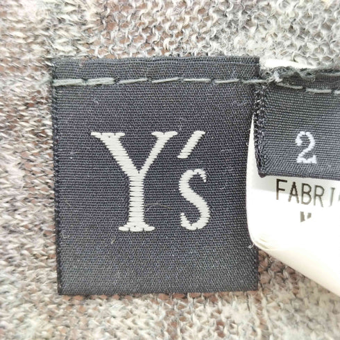ワイズ Ys リネンニットカーディガン レディース JPN:2