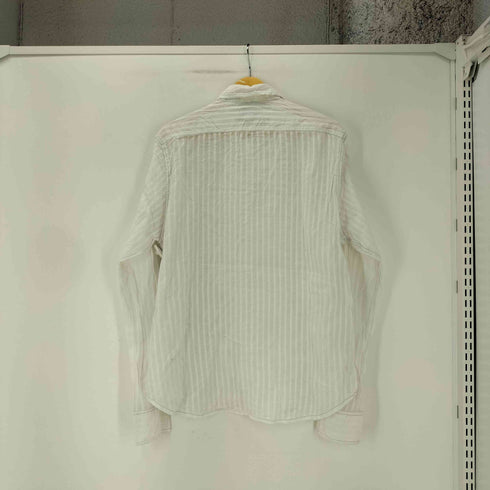 vare vintage 刺繍 L/S ストライプ シャツ メンズ import:XL