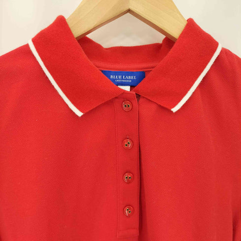 ブルーレーベルクレストブリッジ BLUE LABEL CRESTBRIDGE ショート丈 半袖ワンピース レディース 38