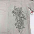 プリント カットオフ リネン コットン L/S シャツ メンズ