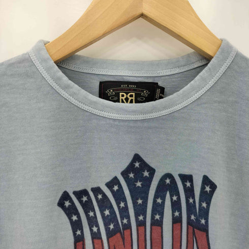 ダブルアールエルラルフローレン RRL RALPH LAUREN グラフィックプリント クルーネックTシャツ メンズ S