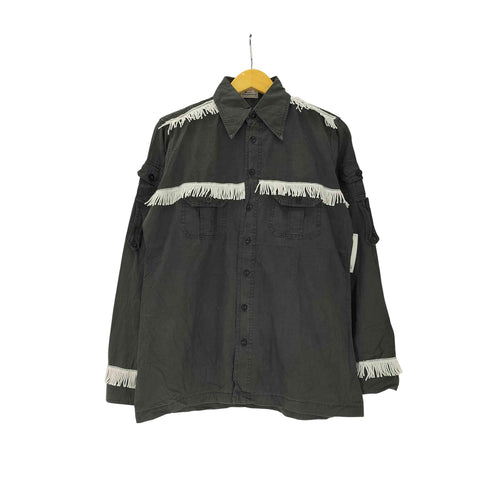 mac sheppard フリンジ L/S ウエスタン シャツ メンズ import:L