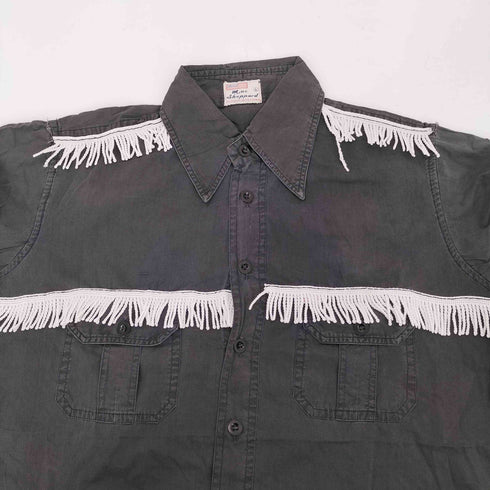 mac sheppard フリンジ L/S ウエスタン シャツ メンズ import:L