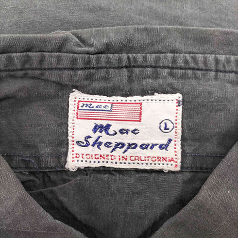mac sheppard フリンジ L/S ウエスタン シャツ メンズ import:L