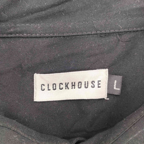 CLOCKHOUSE フェルト 柄ライン L/S シャツ メンズ import:L