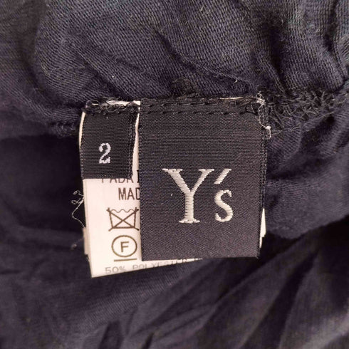 ワイズ Ys シワ加工フリルカットソー レディース JPN:2