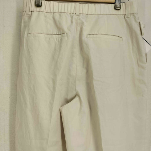 ユニクロ UNIQLO リネンブレンドバレルレッグパンツ/丈短め レディース JPN:XL