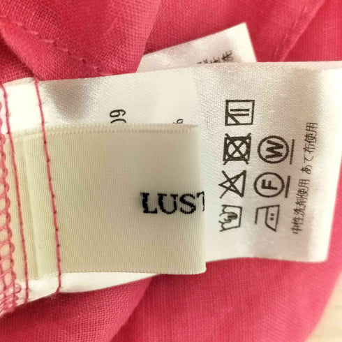 LUSTEEK LUラミー後スリットシャツ レディース JPN:38
