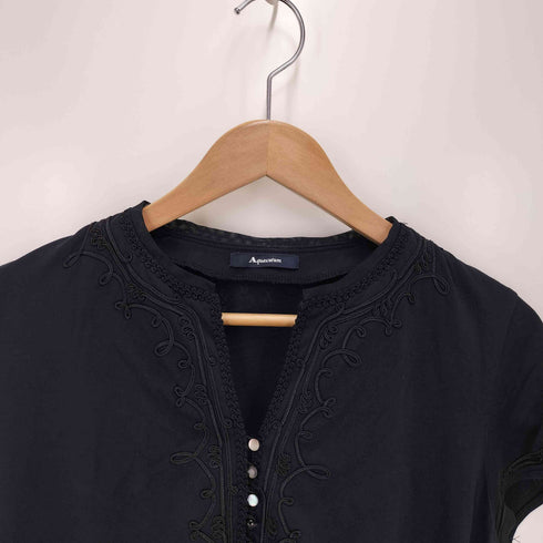 アクアスキュータム AQUASCUTUM ヘンリーネック カットソー レディース