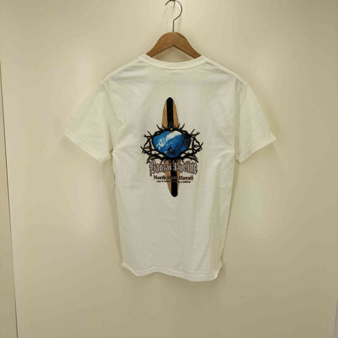 ヘインズ Hanes 90s-00s サーフプリント クルーネックTシャツ メンズ