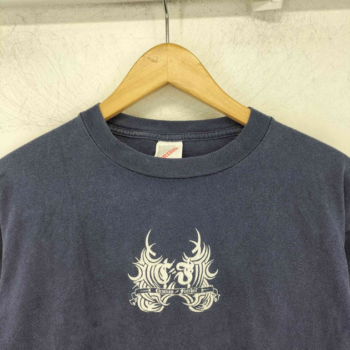 ジャージーズ JERZEES USA製 両面プリント S/S Tシャツ メンズ import:L