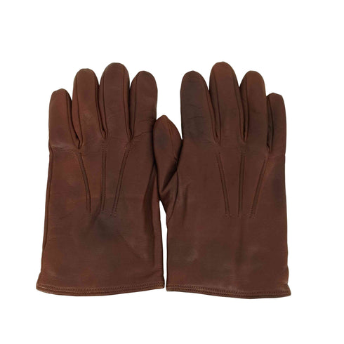 MEROKA MADE IN ITALY 裏地カシミア レザー手袋 メンズ 7 1/2