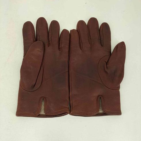 MEROKA MADE IN ITALY 裏地カシミア レザー手袋 メンズ 7 1/2