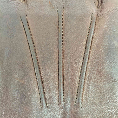 MEROKA MADE IN ITALY 裏地カシミア レザー手袋 メンズ 7 1/2