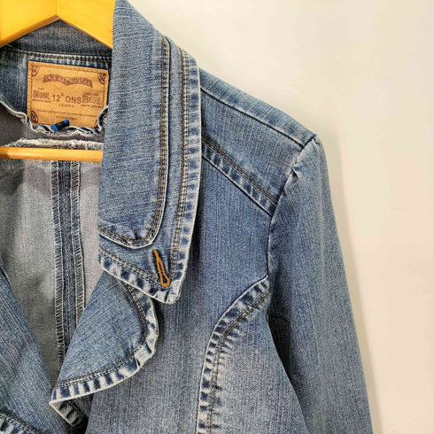 ORIGINAL DENIM JEANS 12オンス デニム テーラードジャケット レディース import:L