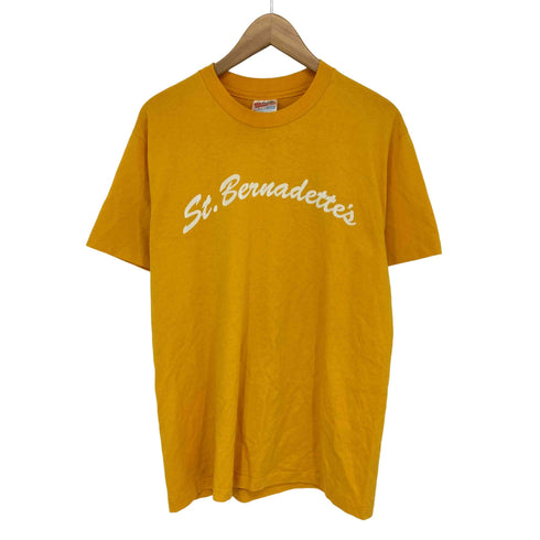 ヘインズ Hanes 両面プリント クルネック S/S Tシャツ メンズ import:M