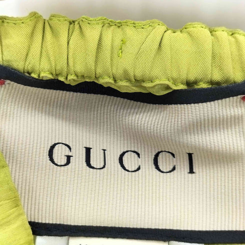 グッチ GUCCI イタリア製 シルク ショートパンツ レディース 40