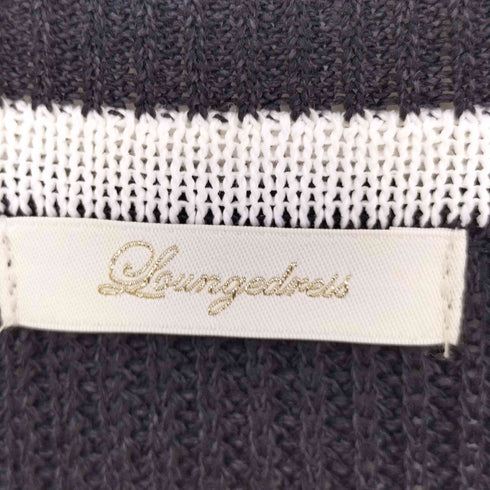 ラウンジドレス Loungedress リネンライクニットベスト レディース FREE