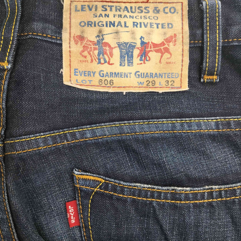 リーバイス Levis ORIGINAL RIVETED 606 デニムパンツ メンズ W29 L32