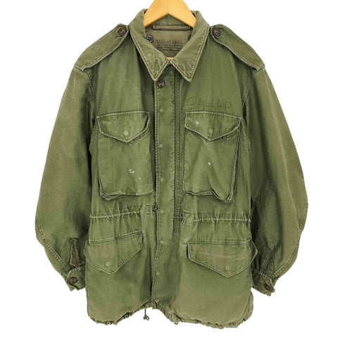 ユーエスアーミー U.S. ARMY 50s M-1951 field jacket CROWNジッパー M-1951 初期型 フィールドジャケット メンズ REGULAR SMALL