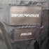 エンポリオアルマーニ EMPORIO ARMANI 09SS イタリア製 レーヨン ウール ストライプ 2B テーラード ジャケット メンズ EUR:46