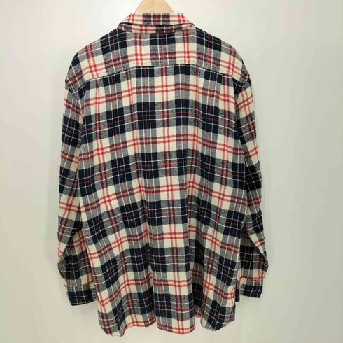 リー Lee マチ付 コットン ワークシャツ チェック ネルシャツ メンズ import:XXL