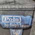 ポロバイラルフローレン Polo by RALPH LAUREN 90s フード付 ヘンリーネック 鹿の子 L/S ポロシャツ メンズ import:L