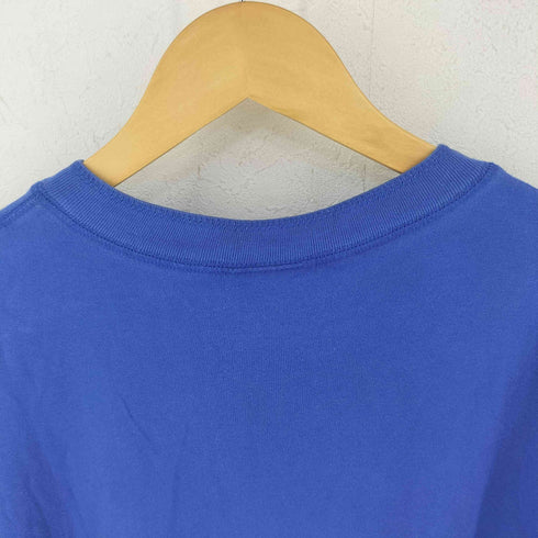 00S ブルネイ製 キャラクター刺繍 ヘンリーネックTシャツ メンズ L