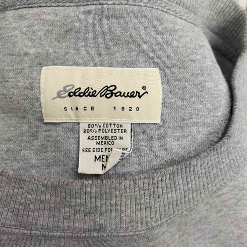 エディーバウアー Eddie Bauer フロントプリントクルーネックスウェット メンズ M